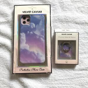 Velvet Caviar iPhone 11 Pro Max Cloud Print Case Grip Set